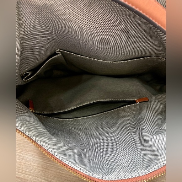 Vince Camino Bren Rum Colored Hobo Bag - Picture 4 of 5